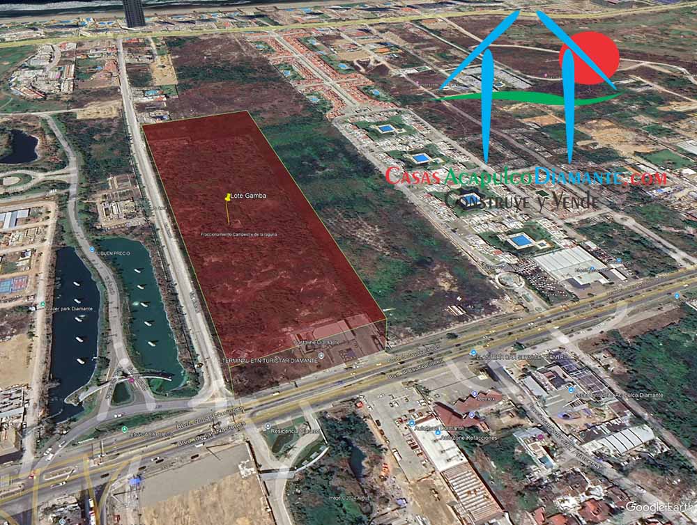 Terreno Playa Diamante Lote Gamba - Vista aérea 10